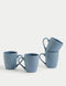 Set of 4 Everyday Stoneware Mugs